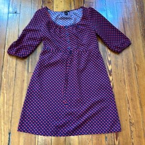 Mod-Style Polka Dot Dress